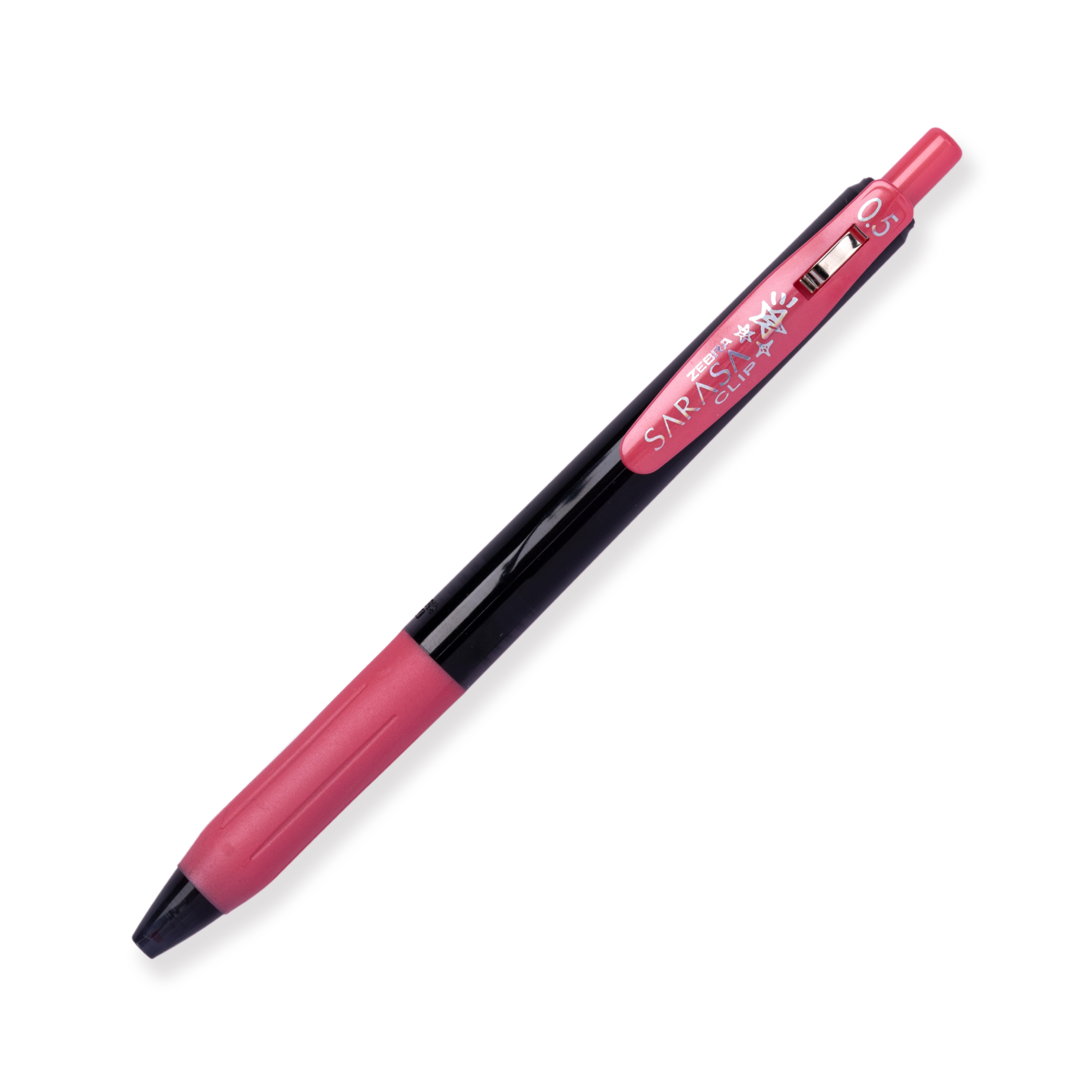 Zebra Sarasa Deco Shine Metallic Pen - 0.5mm -  Shiny Red - Stationery Pal