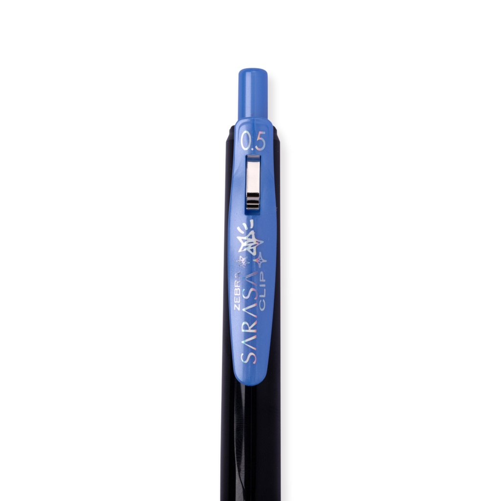 Zebra Sarasa Deco Shine Metallic Pen - 0.5mm -  Shiny Royal Blue - Stationery Pal