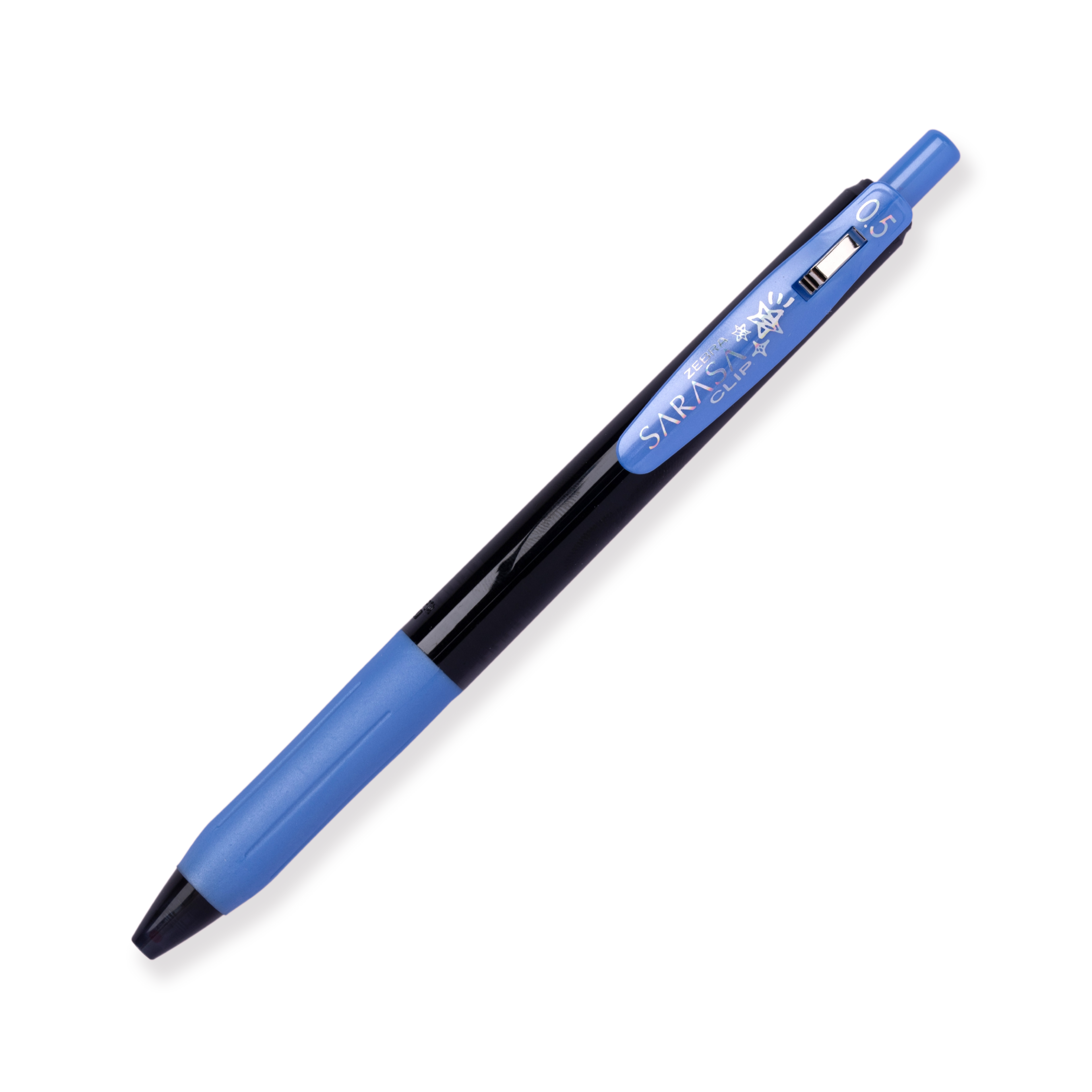 Zebra Sarasa Deco Shine Metallic Pen - 0.5mm -  Shiny Royal Blue - Stationery Pal