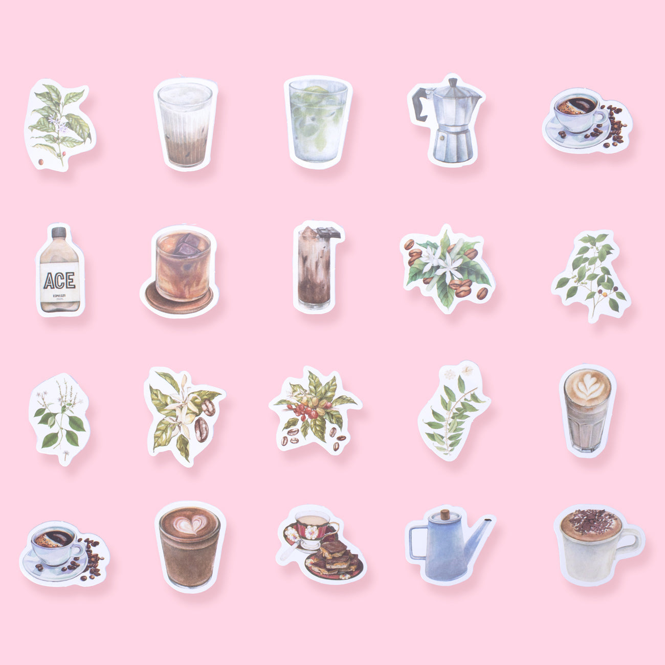Coffee Stickers - Stationery Pal