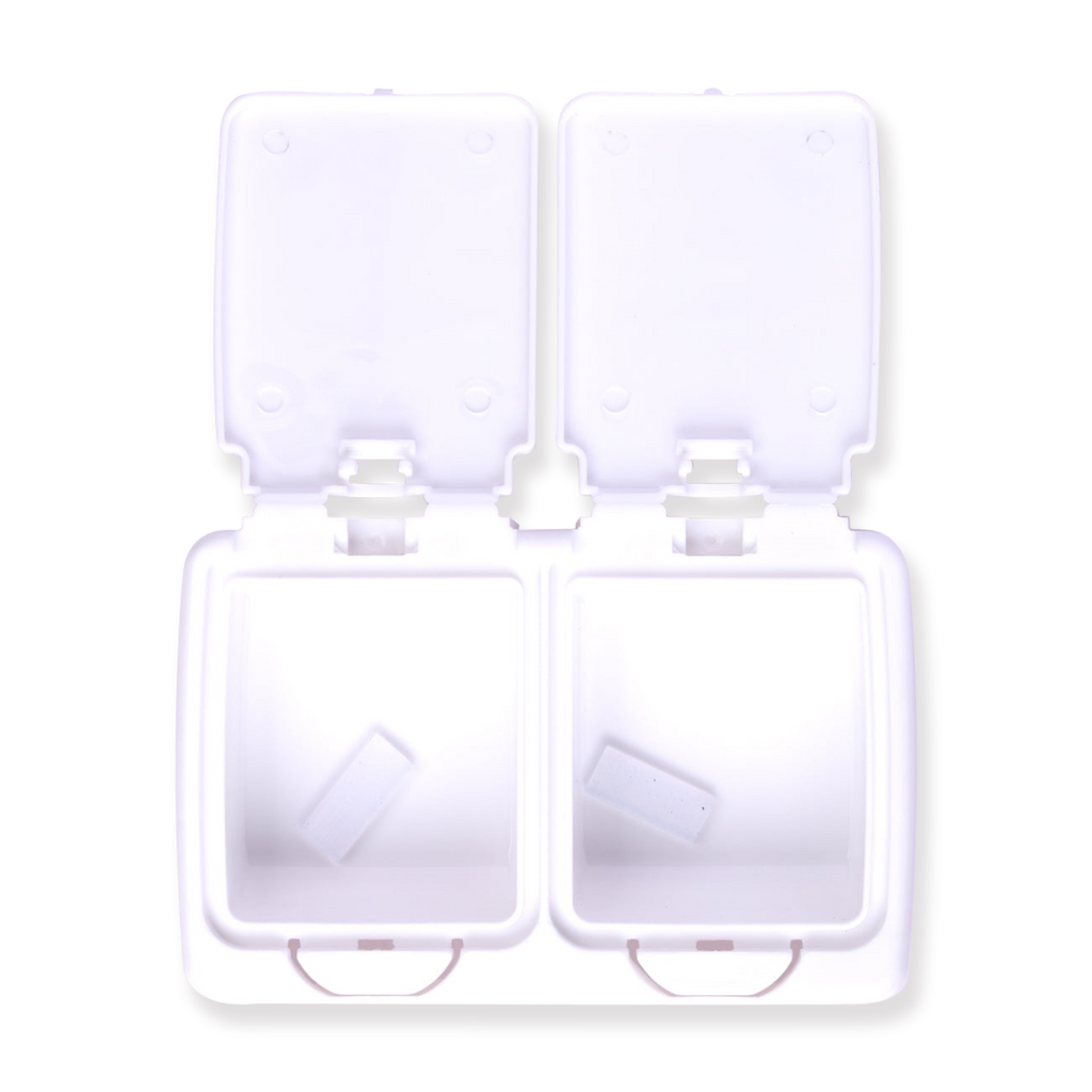 Desk Storage Box - Two Compartments - Stationery Pal