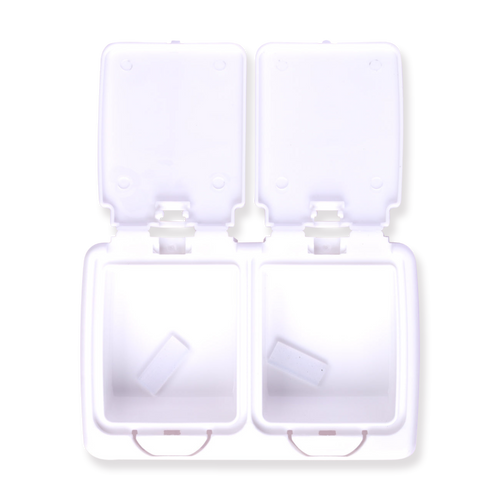 Desk Storage Box - Two Compartments - Stationery Pal
