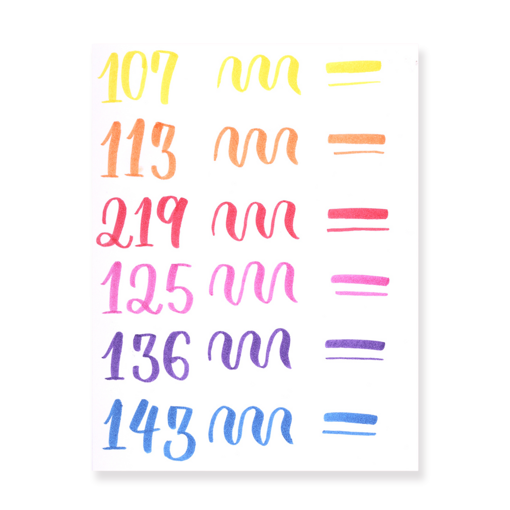 Faber-Castell Pitt Artist Brush Pen - Set of 12 - Bright - Stationery Pal