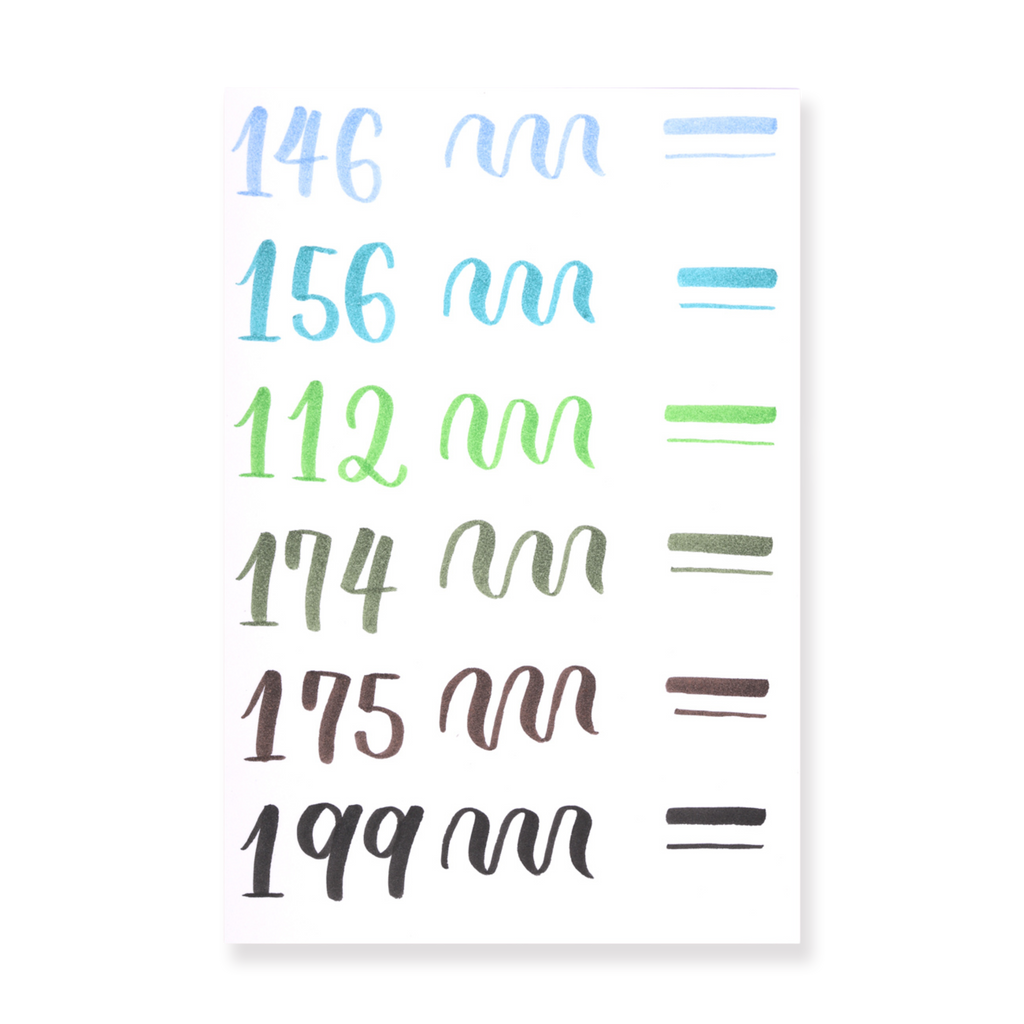 Faber-Castell Pitt Artist Brush Pen - Set of 12 - Bright - Stationery Pal
