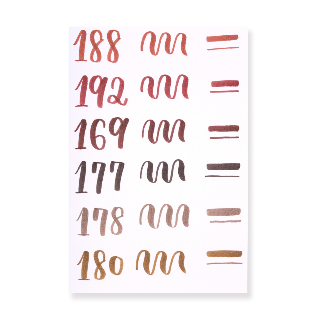 Faber-Castell Pitt Artist Brush Pen - Set of 12 - Earth Tones - Stationery Pal