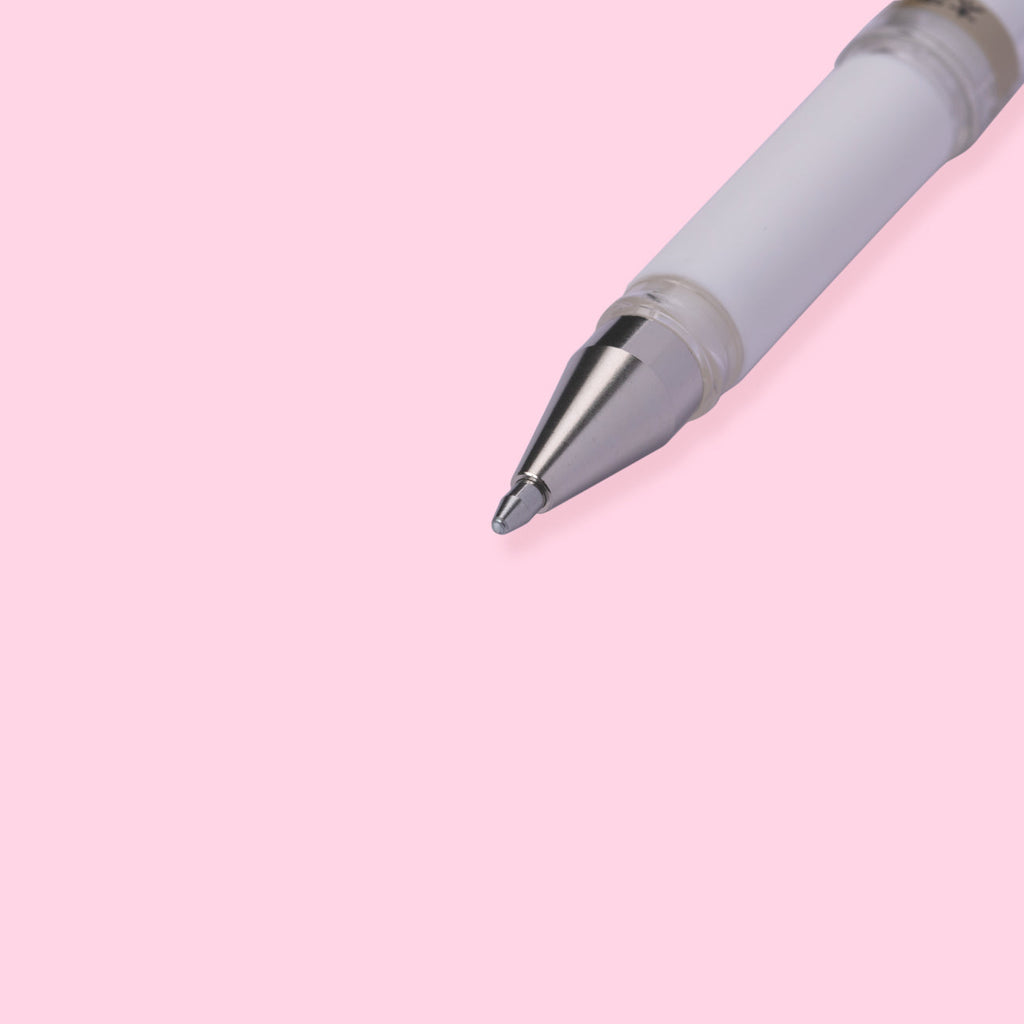 Uni-ball Signo Broad UM-153 Gel Pen - White Ink - Stationery Pal