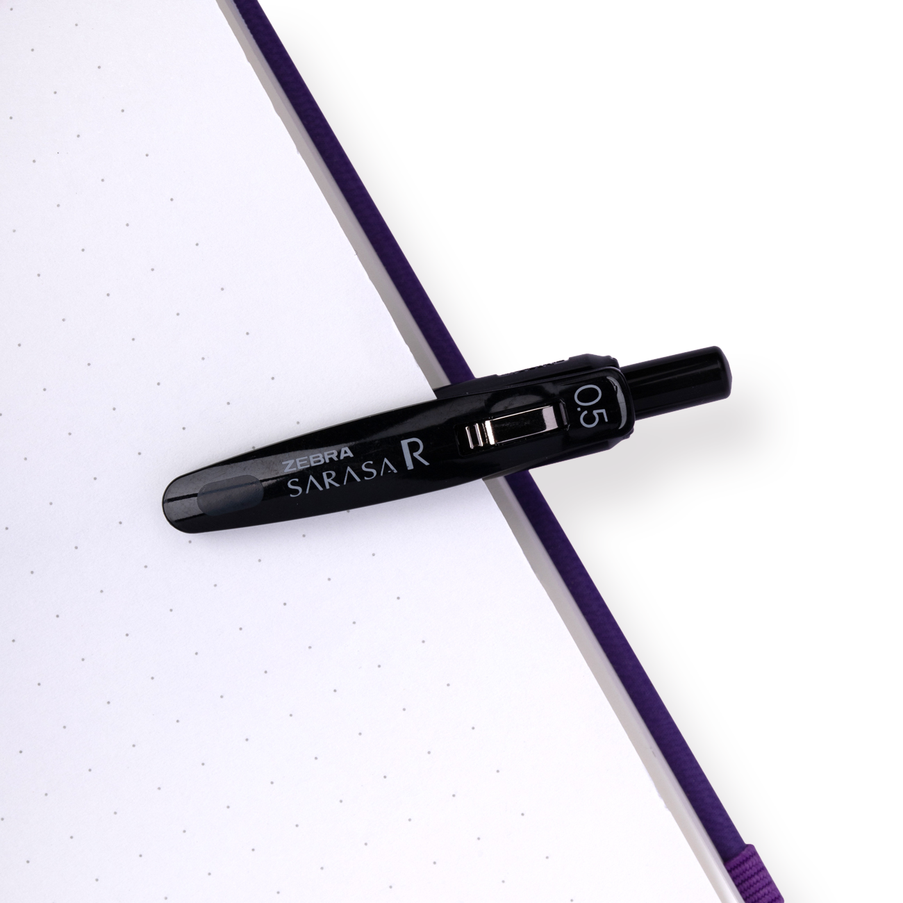 Zebra Sarasa R Limited Edition Gel Ink Pen - 0.5 mm - Black - Black Body - Stationery Pal