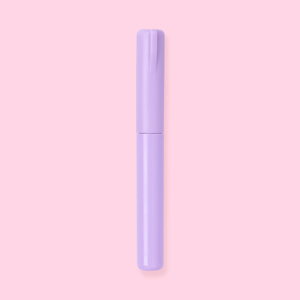 Sun-Star Stickyle Scissors - Compact Type - Purple - Stationery Pal