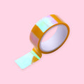 Holographic Washi Tape - Yellow - Stationery Pal