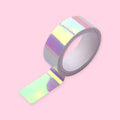 Holographic Washi Tape - White - Stationery Pal