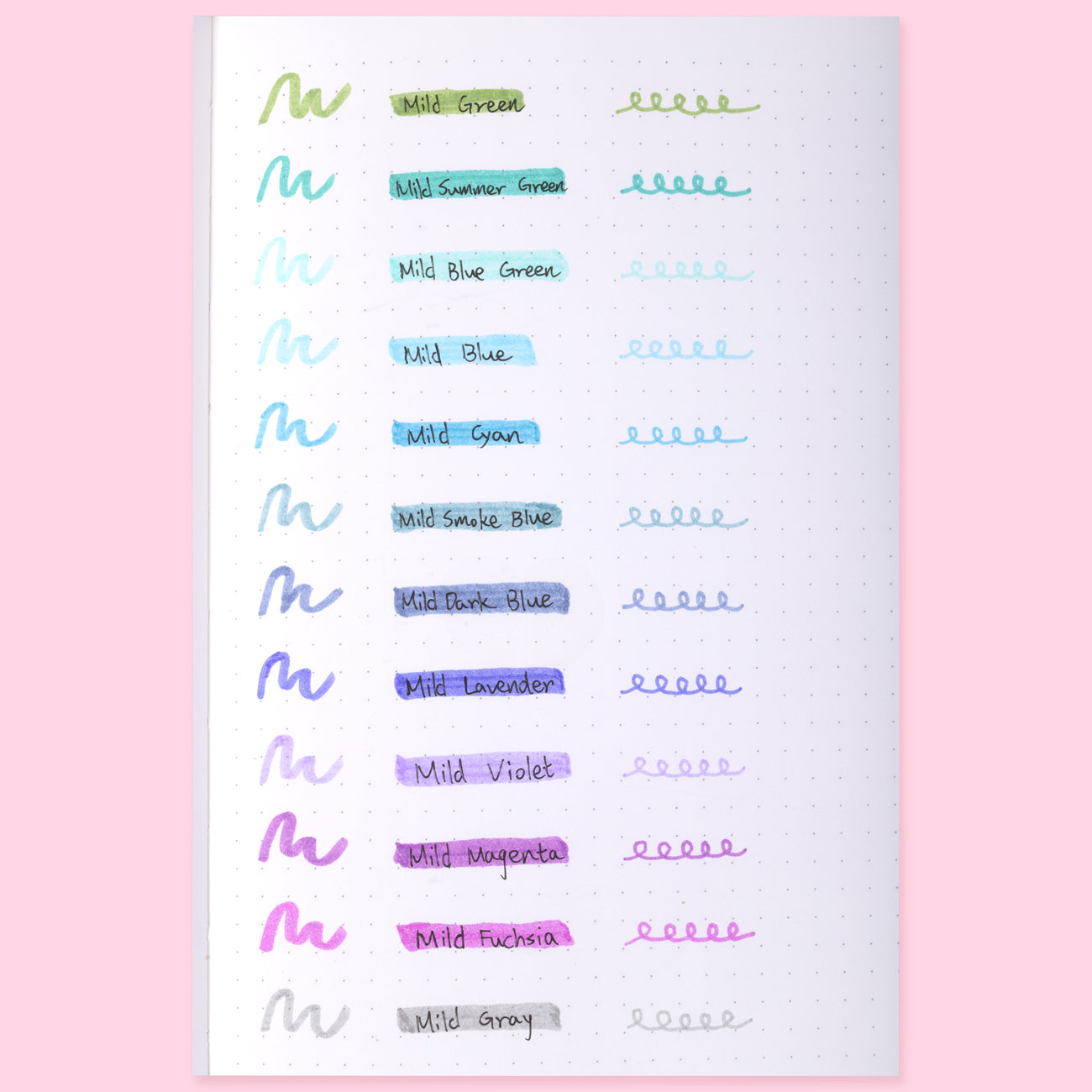 Zebra Mildliner Double-Sided Highlighter Brush Pen - 25 Color Set - Stationery Pal