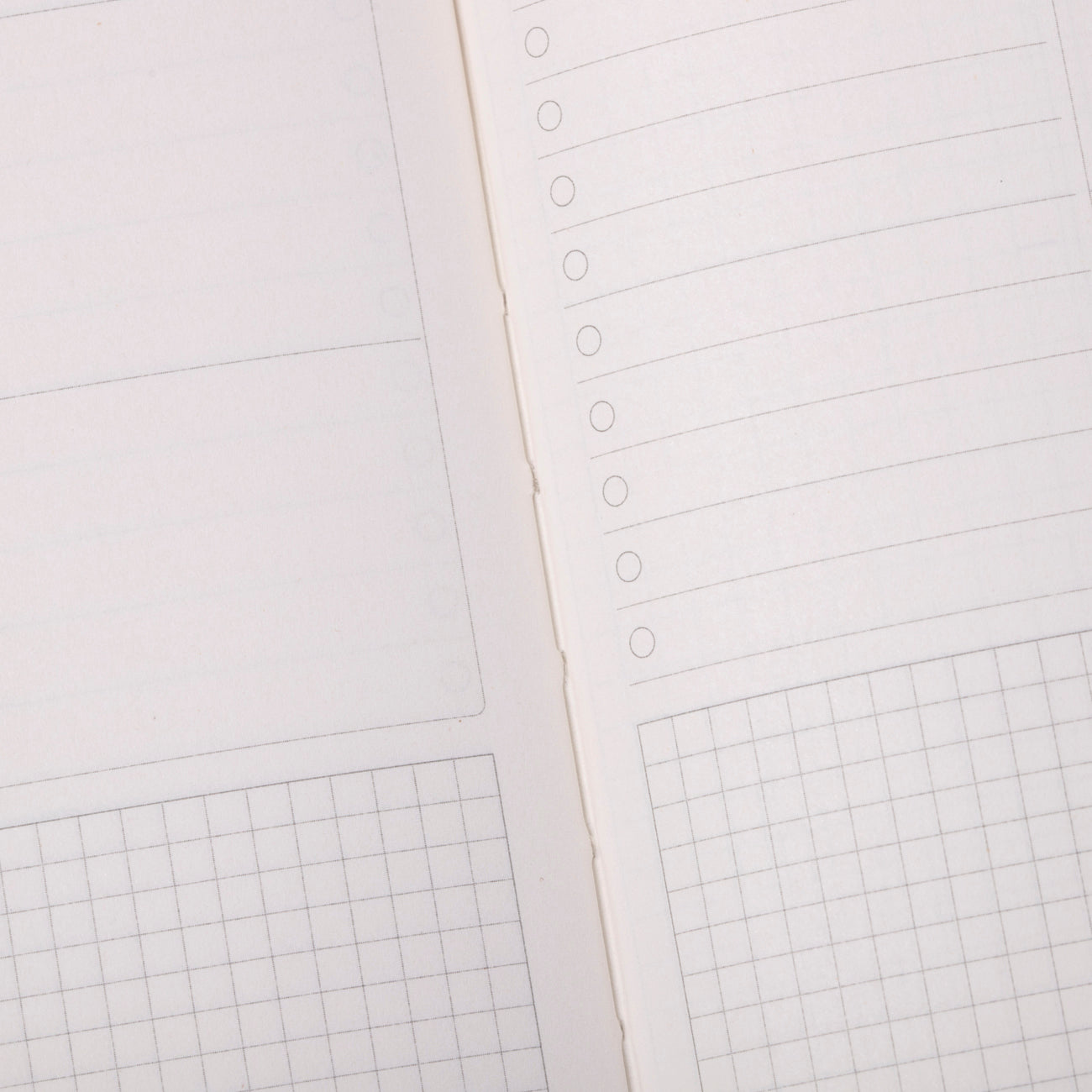 Leather Constellation Pattern Notebook - White - Stationery Pal