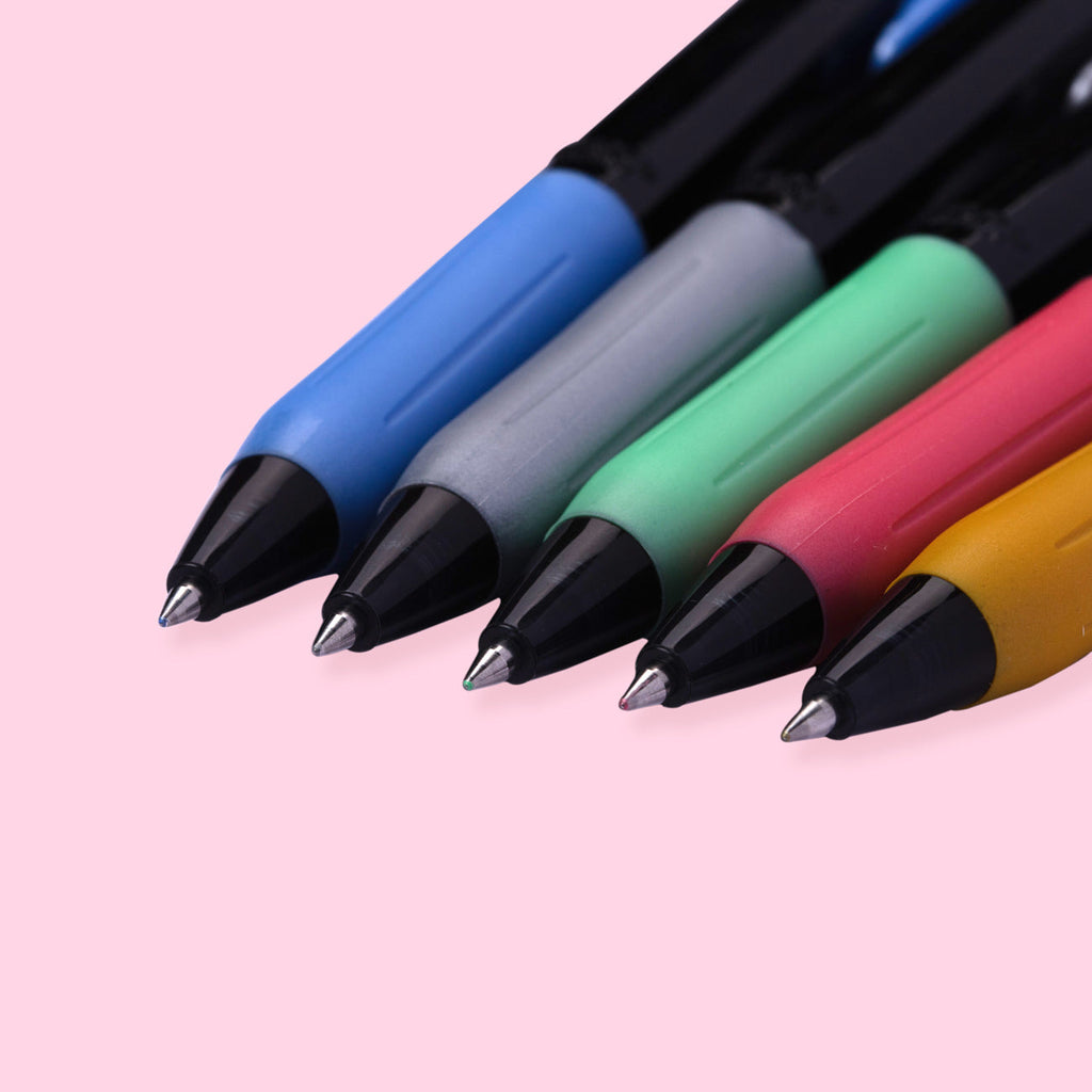 Zebra Sarasa Deco Shine Metallic Pen - 0.5mm -  5 Color Set - Stationery Pal