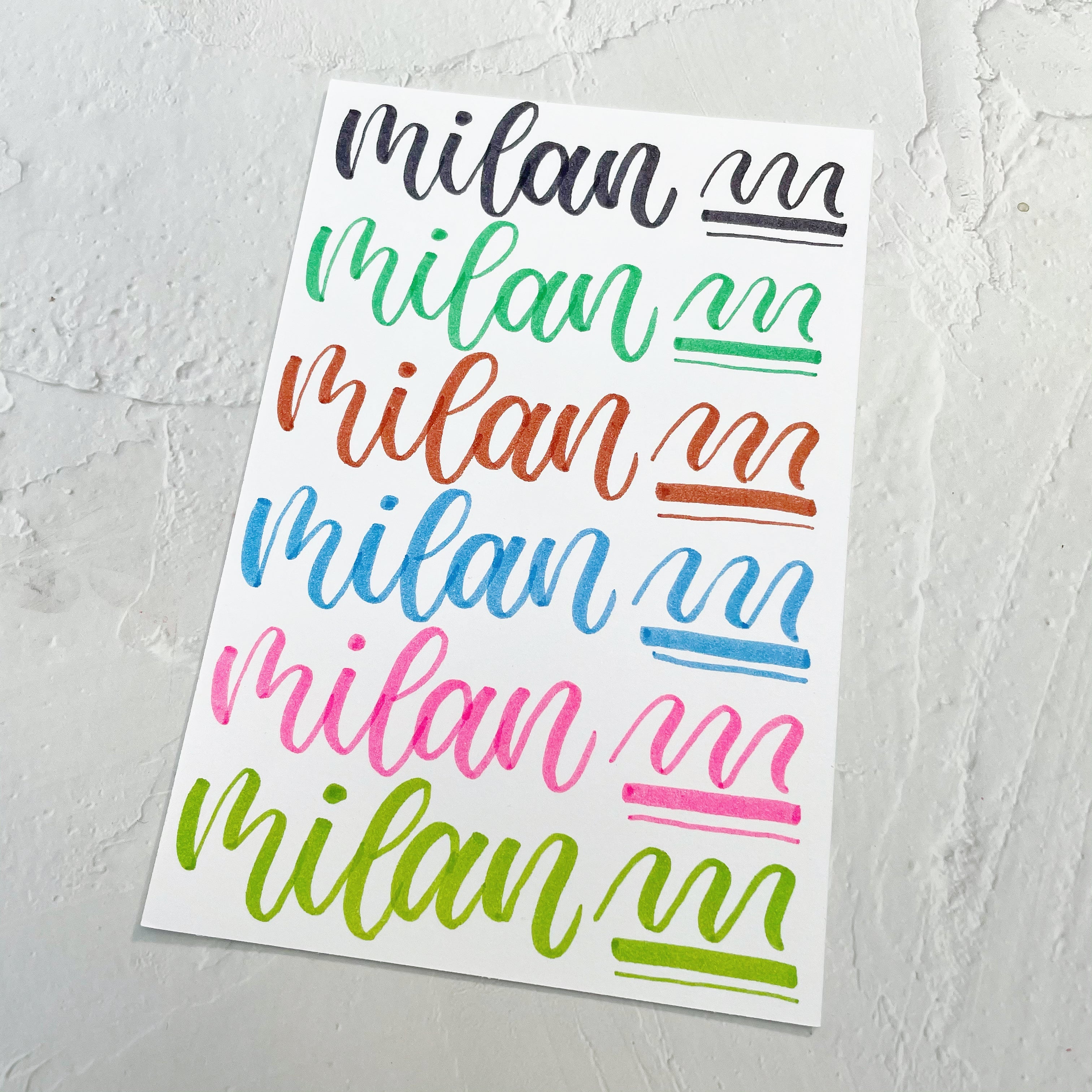 Milan Erasable Fibrepens - 11 Fibrepens + 1 Eraser - Stationery Pal