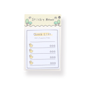Kawaii Sticky Memo - Checklist - Stationery Pal