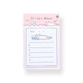 Kawaii Sticky Memo - Daily To Do List - Stationery Pal