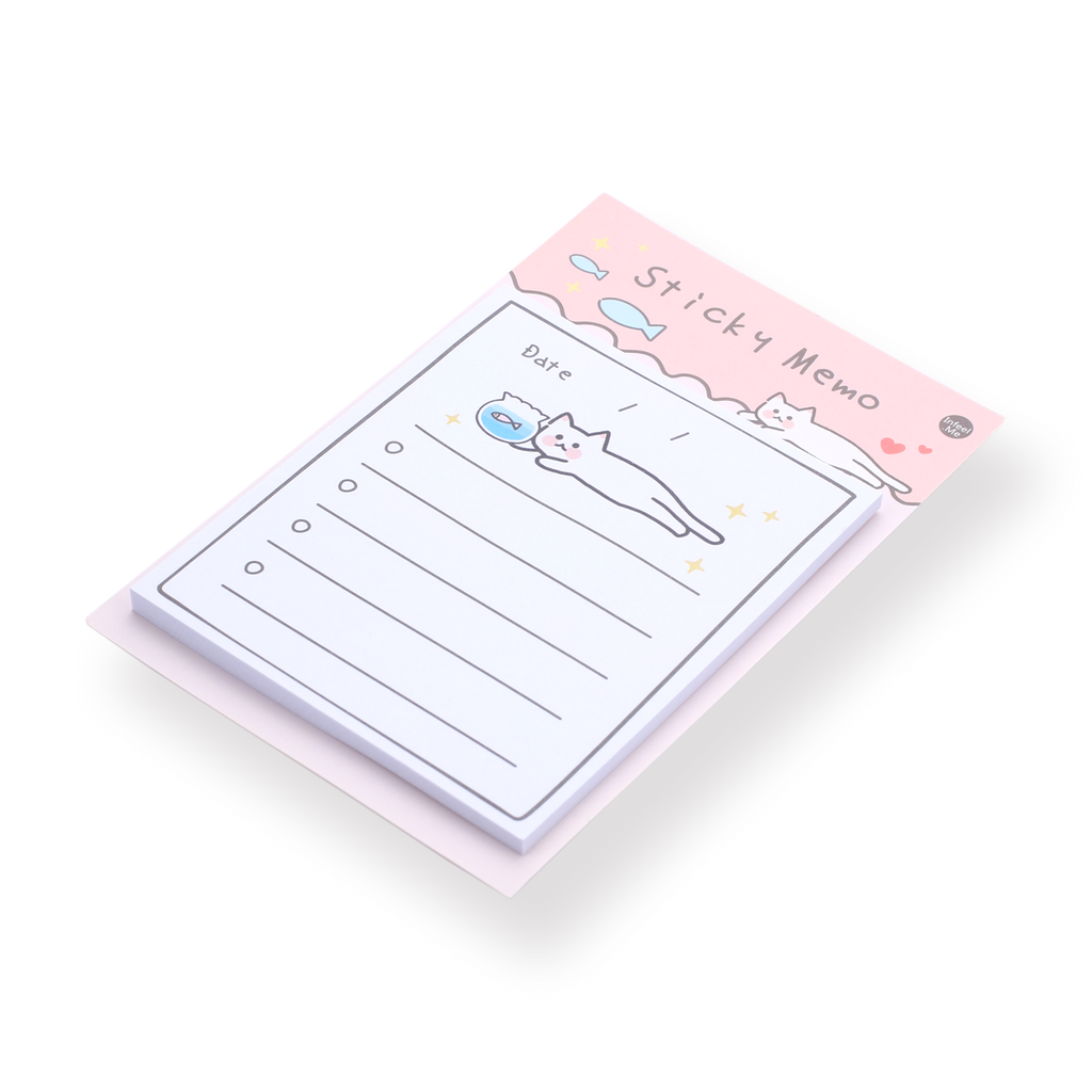Kawaii Sticky Memo - Daily To Do List - Stationery Pal