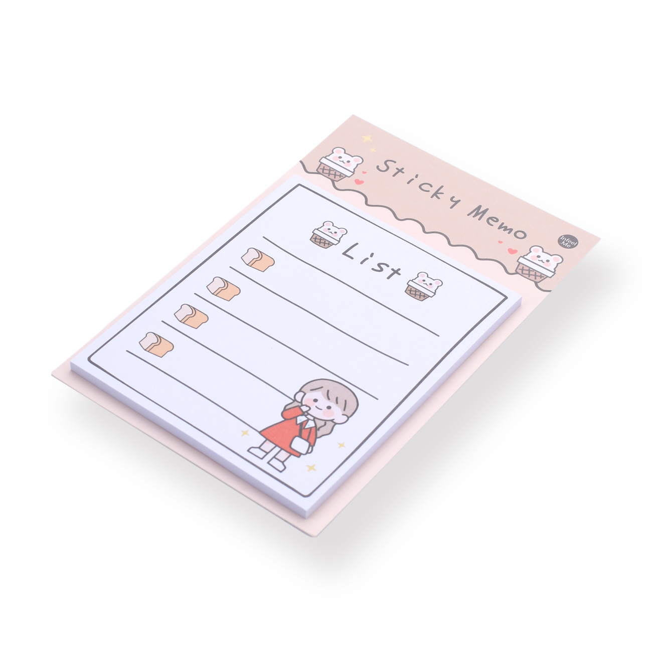Kawaii Sticky Memo - List - Stationery Pal