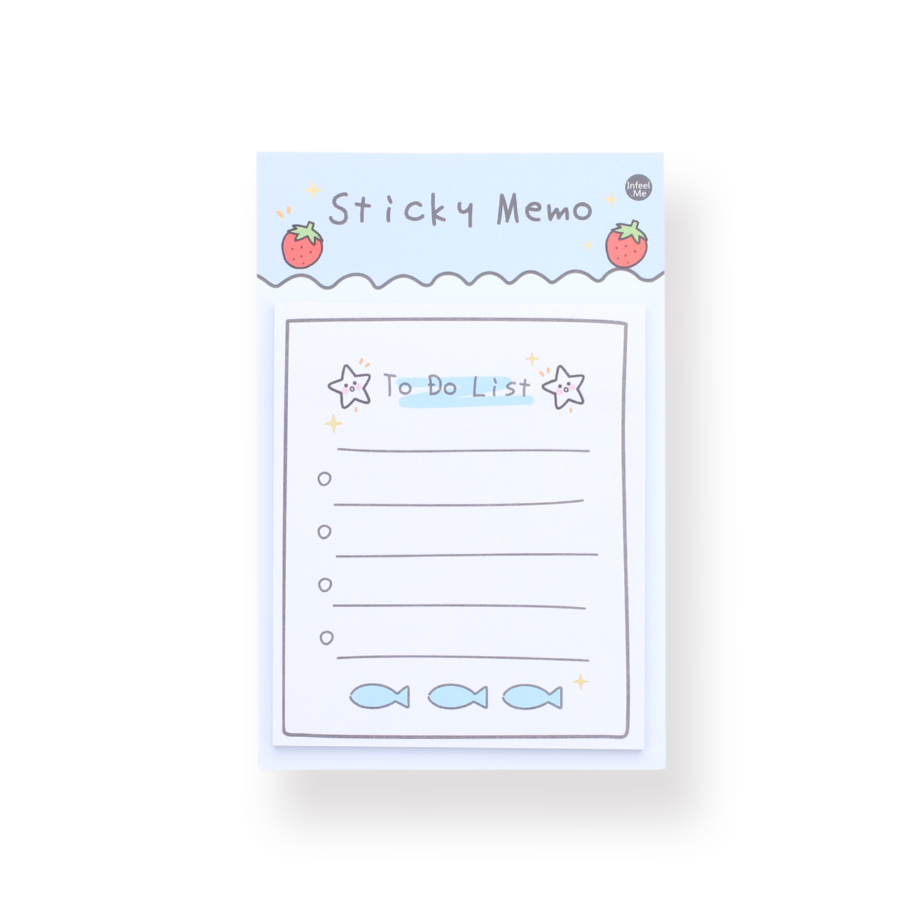 Kawaii Sticky Memo - To Do List - Stationery Pal