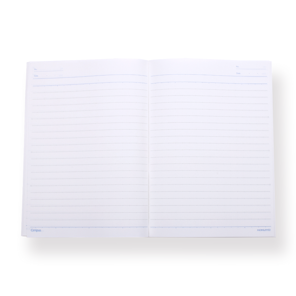 Kokuyo Campus Notebook - A5 - 8 mm Ruled - Blue - Stationery Pal