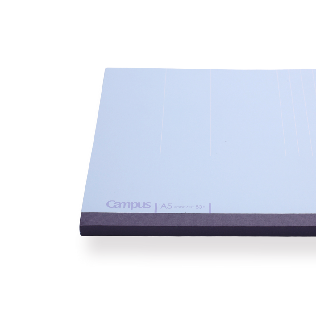 Kokuyo Campus Notebook - A5 - 8 mm Ruled - Blue - Stationery Pal