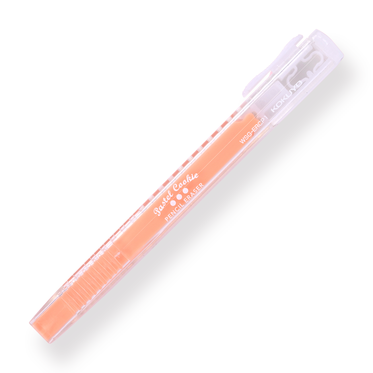 Kokuyo Pencil Eraser - Peach Sorbet - Stationery Pal
