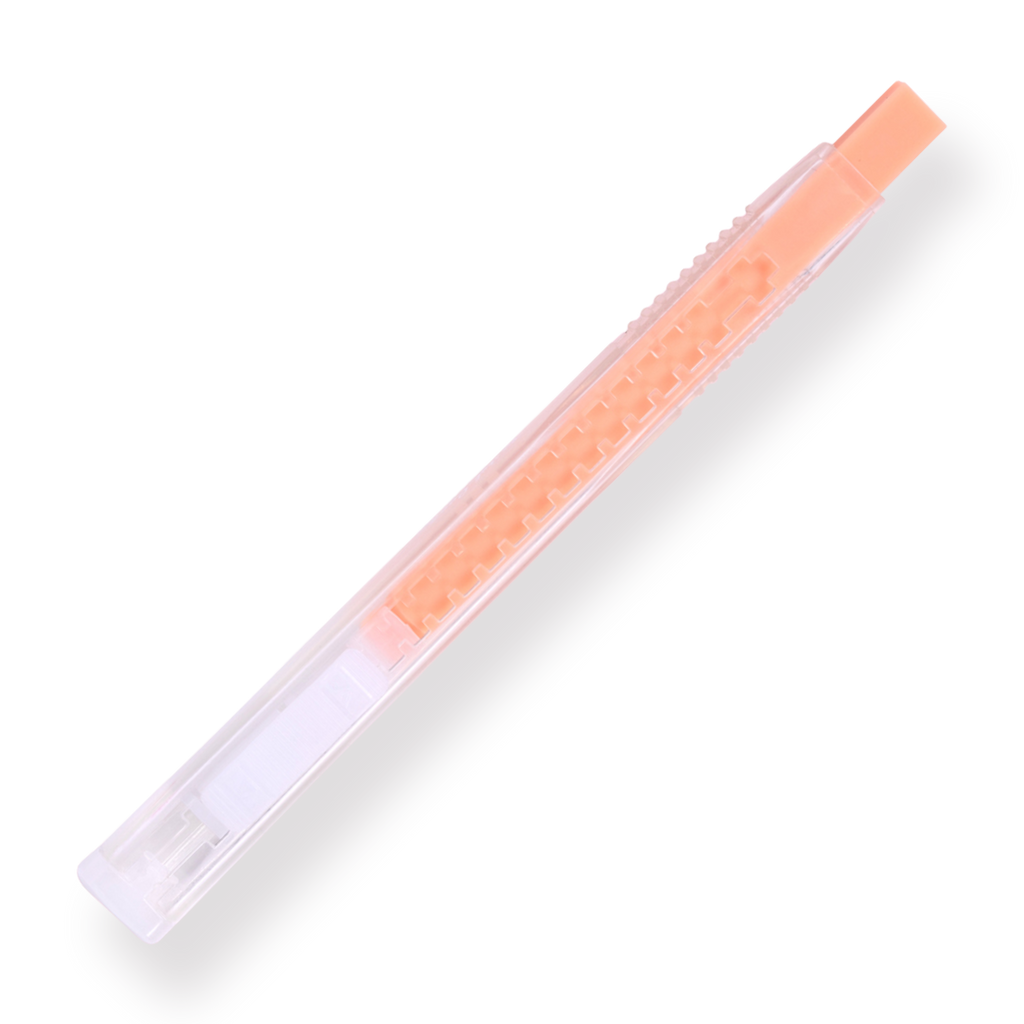 Kokuyo Pencil Eraser - Peach Sorbet - Stationery Pal