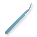 Macaron Curved Pointed Tweezer - Blue - Stationery Pal