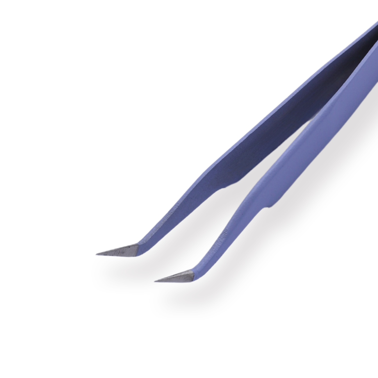Macaron Curved Pointed Tweezer - Purple - Stationery Pal
