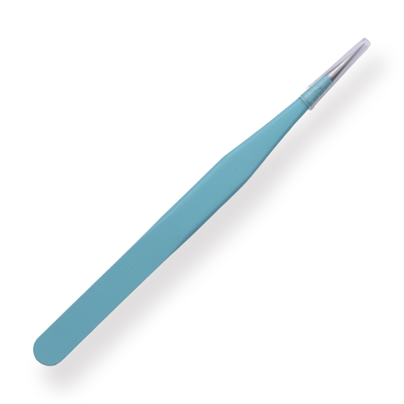 Macaron Straight Pointed Tweezer - Blue - Stationery Pal