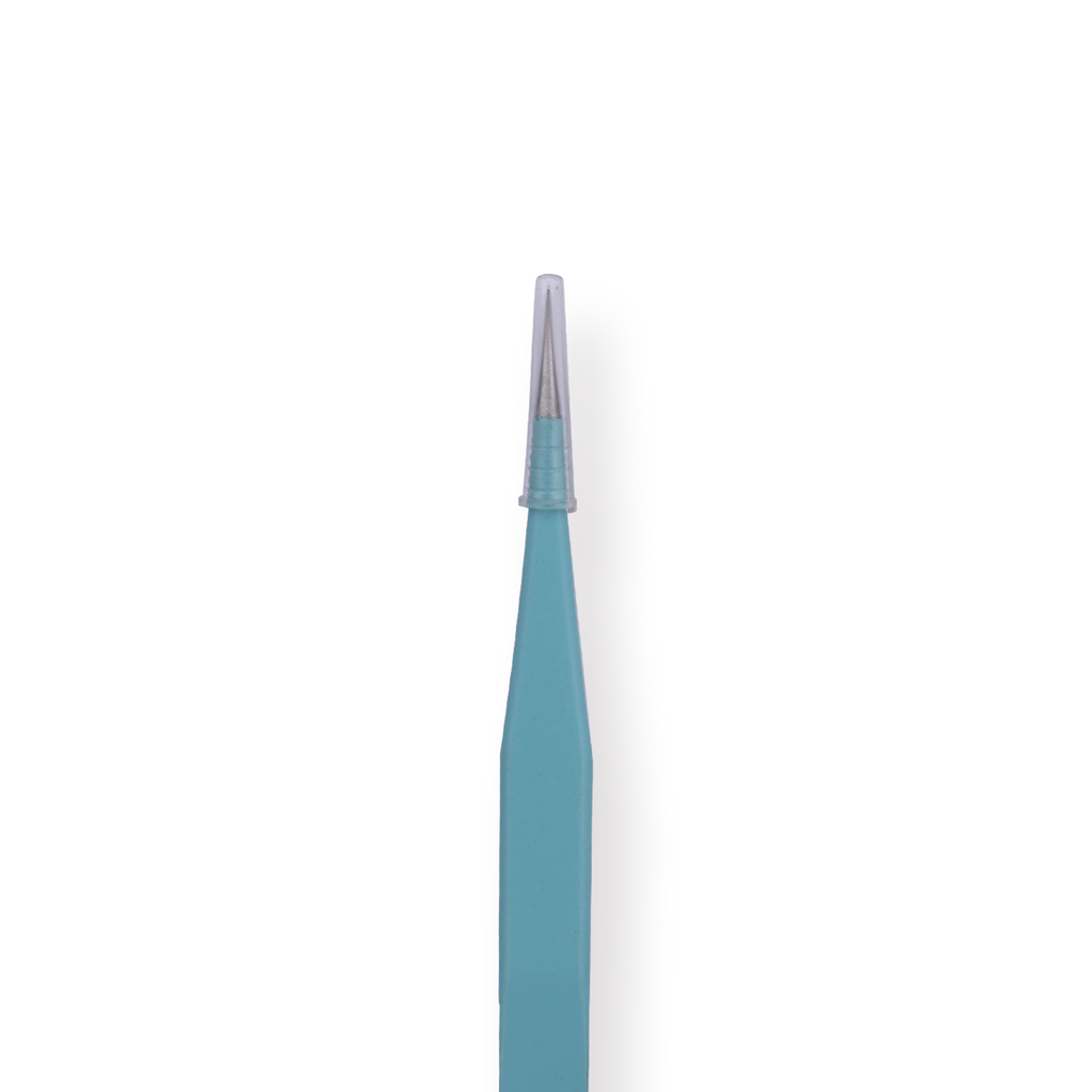 Macaron Straight Pointed Tweezer - Blue - Stationery Pal