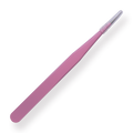 Macaron Straight Pointed Tweezer - Pink - Stationery Pal