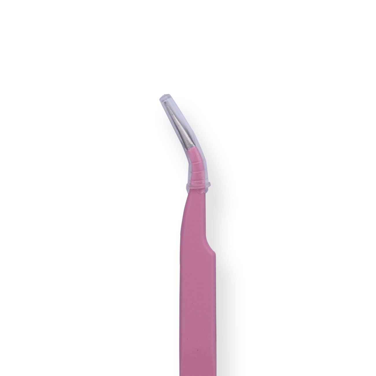Macaron Curved Pointed Tweezer - Pink - Stationery Pal