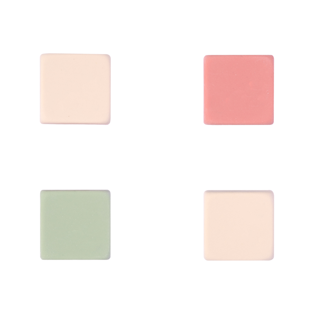Milan Square Eraser 430 - Set of 4 - Stationery Pal
