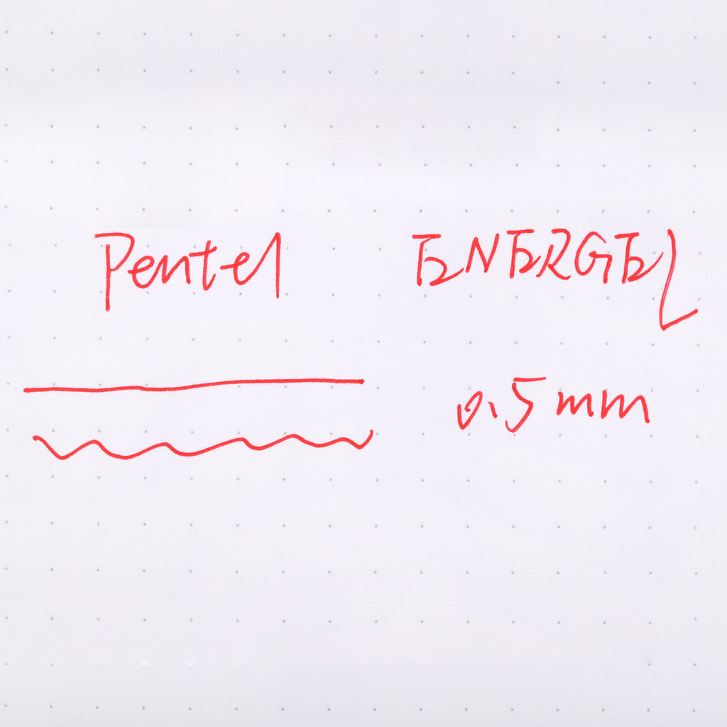 Pentel EnerGel Infree Gel Pen - 0.5 mm - Red - Stationery Pal