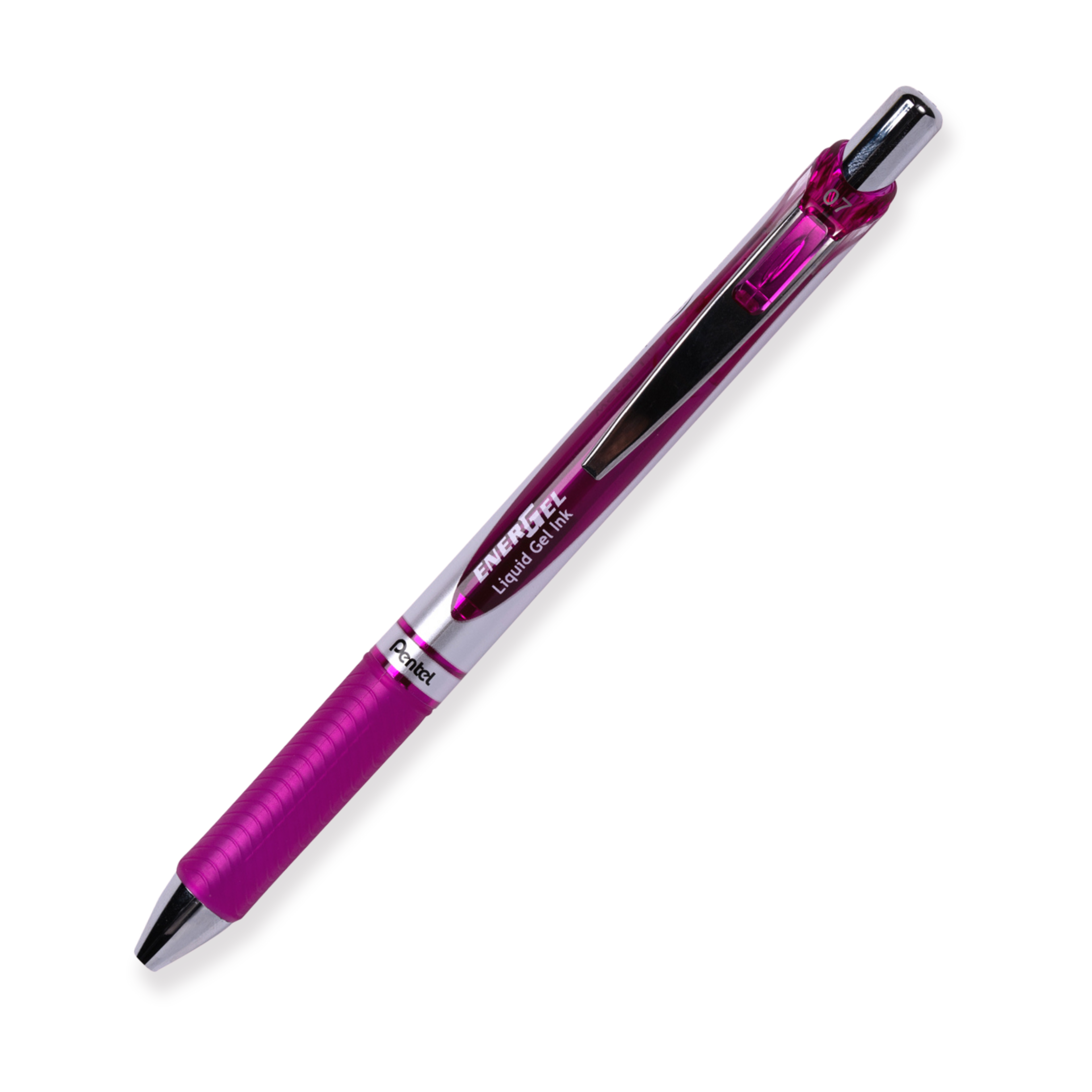 Pentel EnerGel RTX Gel Pen - Conical - 0.7 mm - Magenta - Stationery Pal