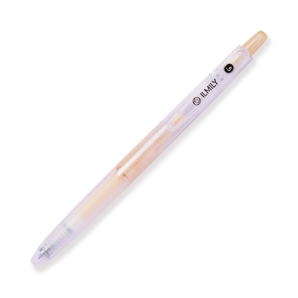 Pilot ILMILY Limited Edition Ballpoint Pen - Pale Tone Yellow - Stationery Pal