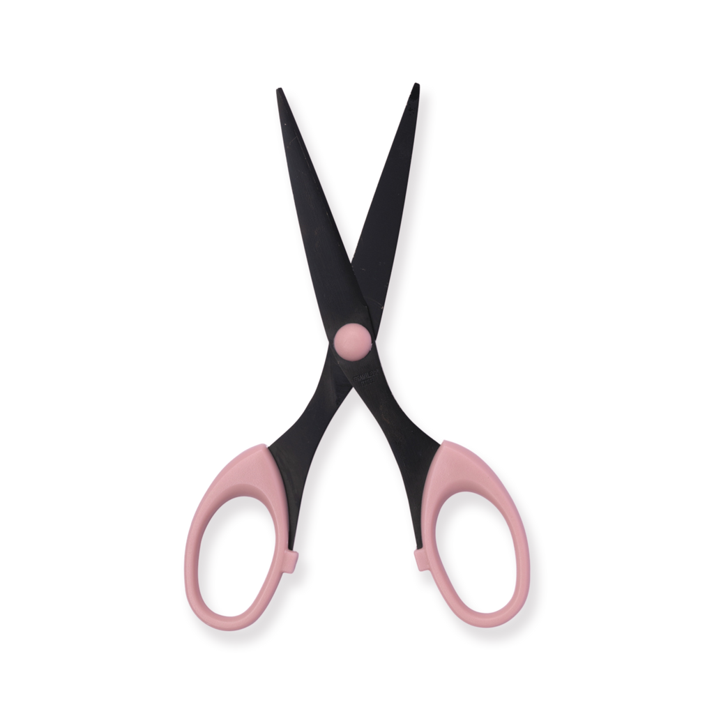 Pink Stainless Steel Scissors - Stationery Pal