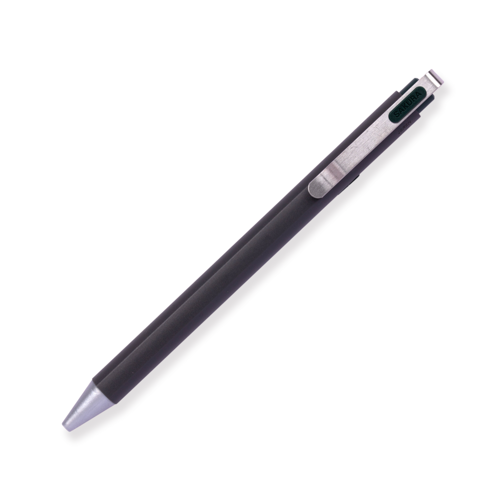 Sakura Ballsign iD Gel Pen - Green Black - 0.5 mm - Stationery Pal
