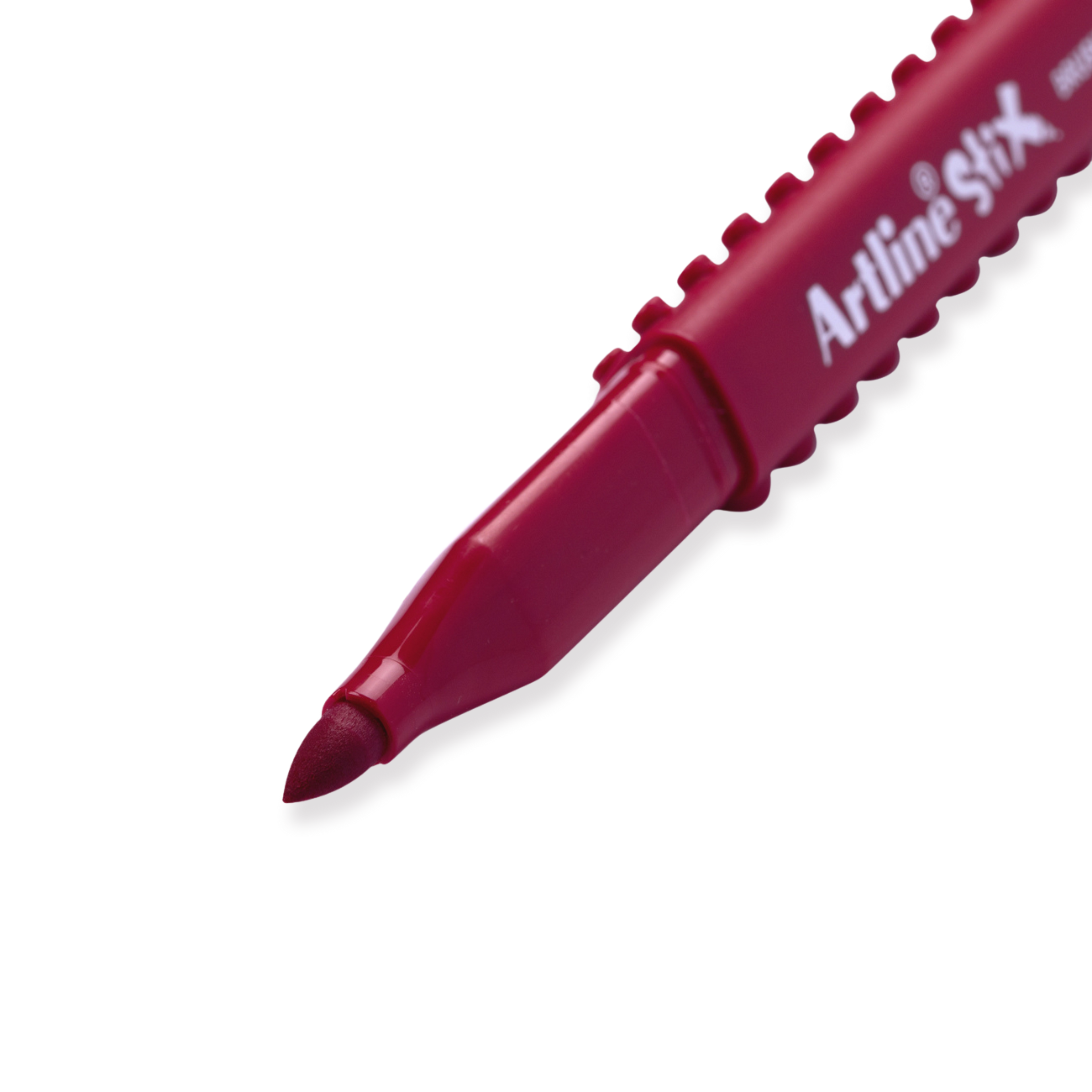 Shachihata Artline Stix Brush Marker - Dark Red - Stationery Pal