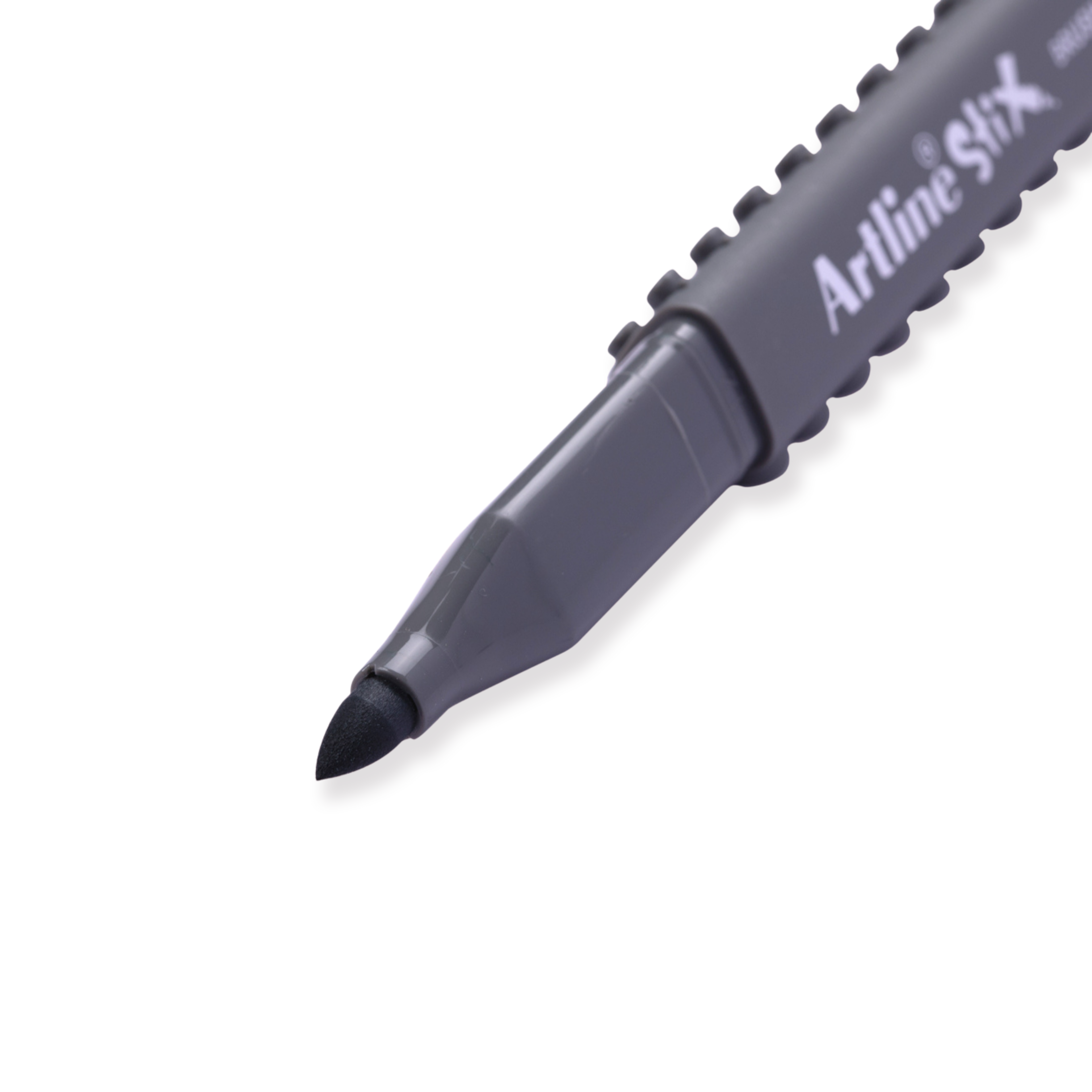 Shachihata Artline Stix Brush Marker - Gray - Stationery Pal