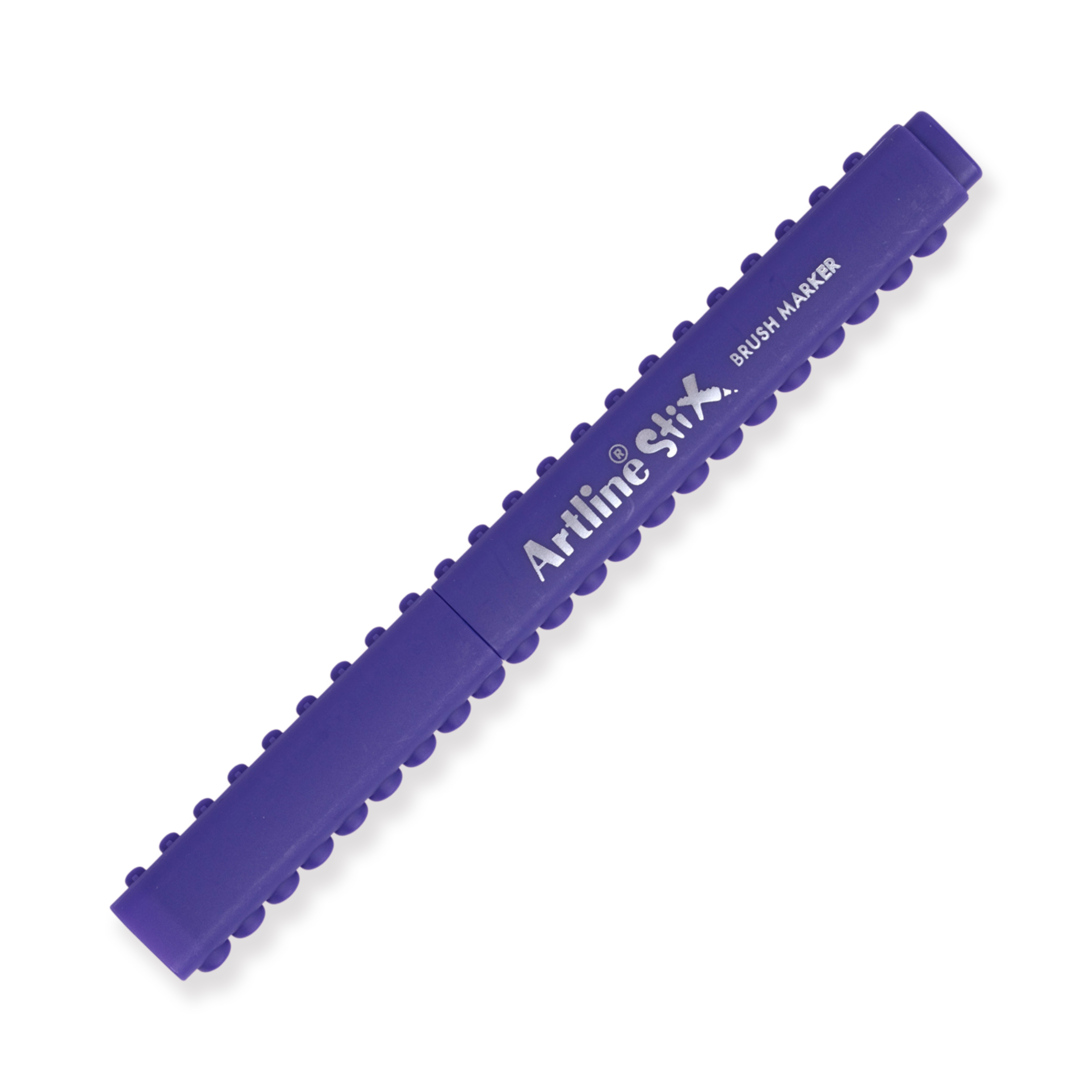 Shachihata Artline Stix Brush Marker - Purple - Stationery Pal