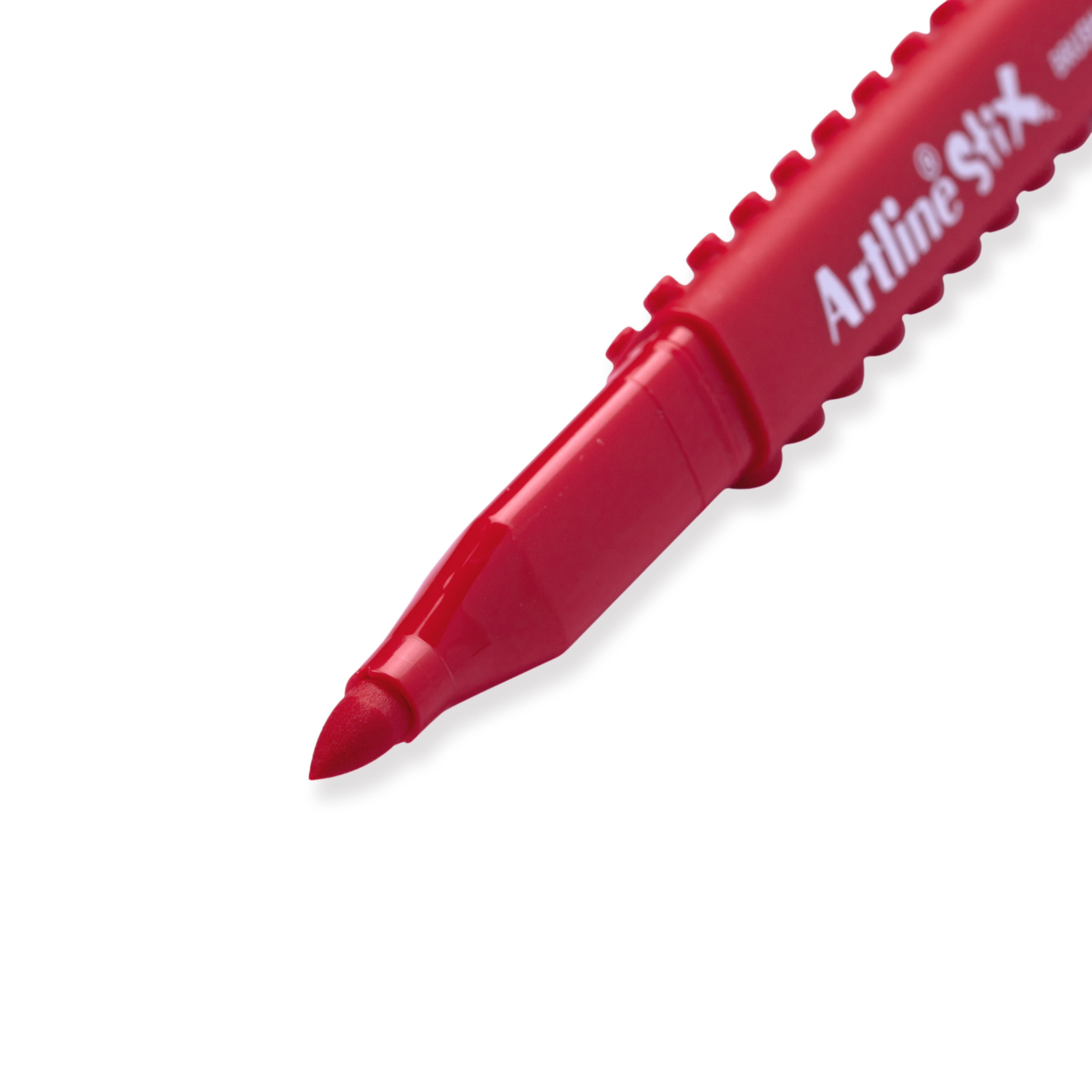 Shachihata Artline Stix Brush Marker - Red - Stationery Pal