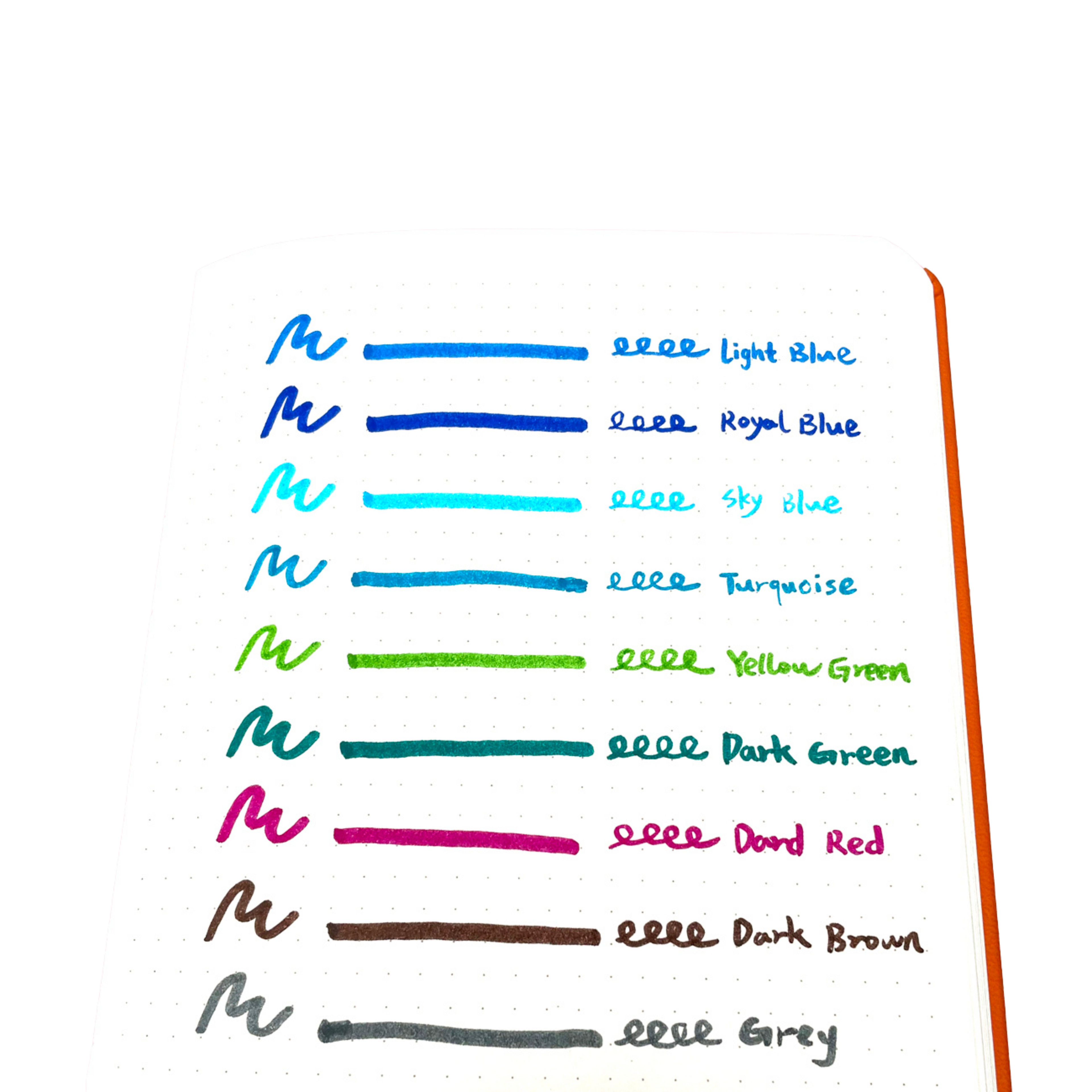 Shachihata Artline Stix Brush Marker - Royal Blue - Stationery Pal