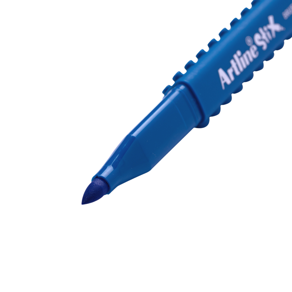 Shachihata Artline Stix Brush Marker - Royal Blue - Stationery Pal
