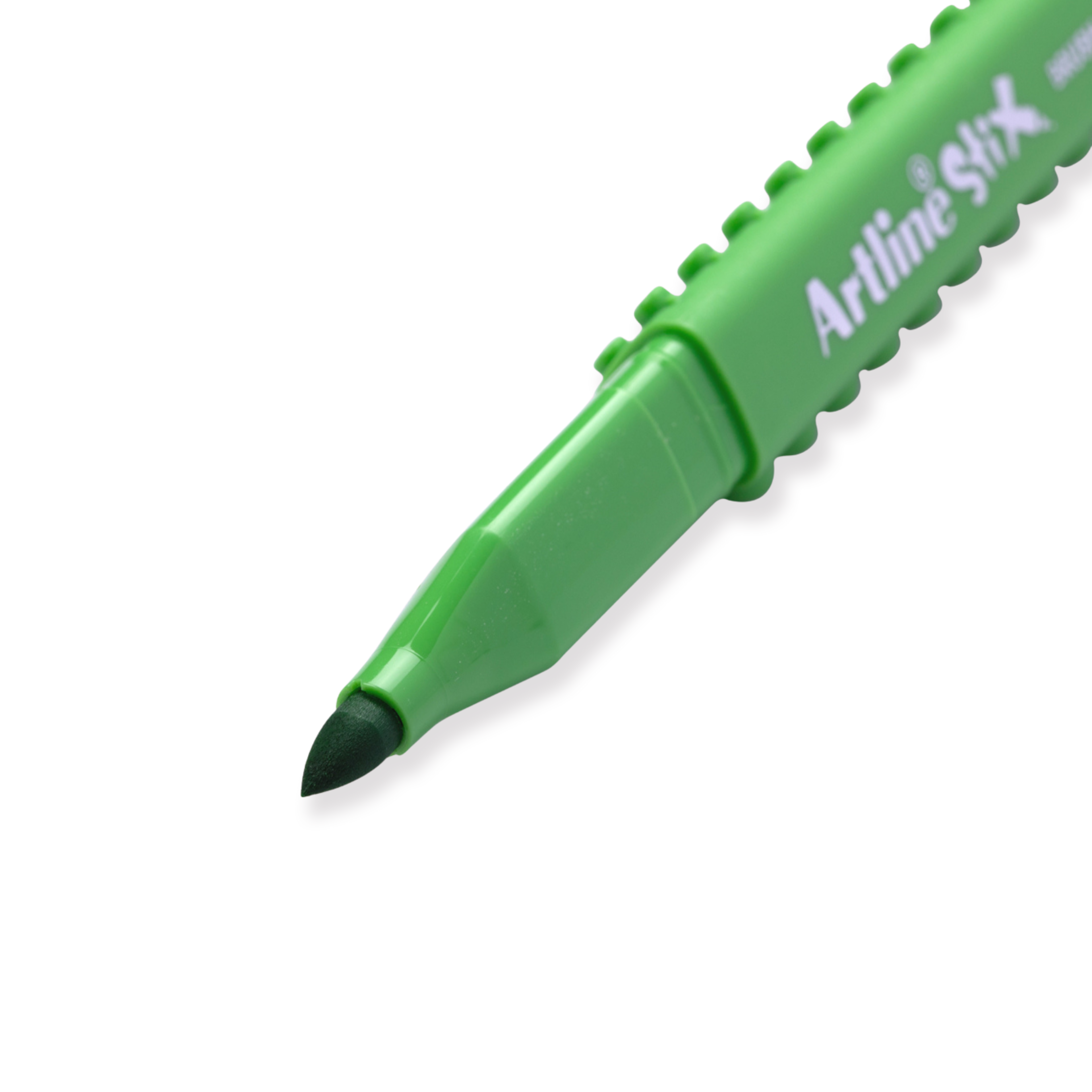 Shachihata Artline Stix Brush Marker - Yellow Green - Stationery Pal