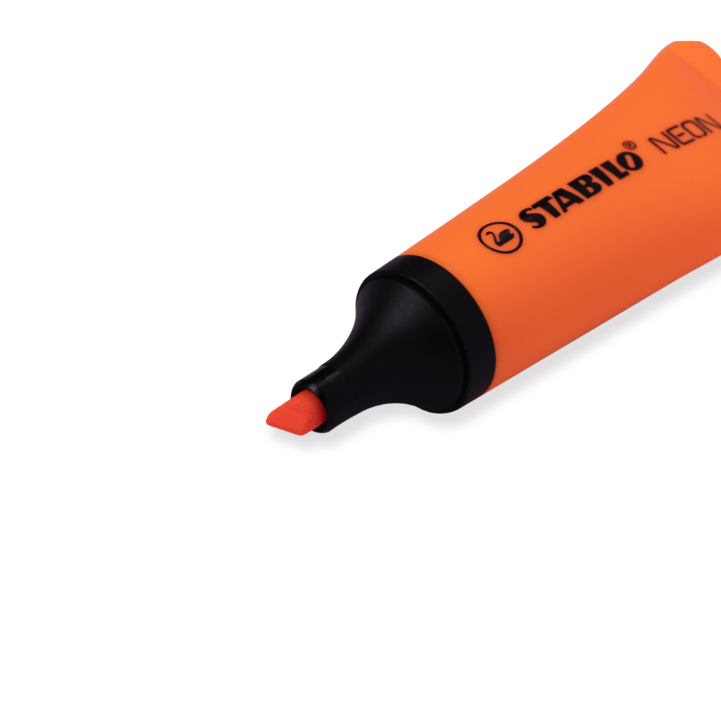 Stabilo Neon Highlighter - Orange - Stationery Pal