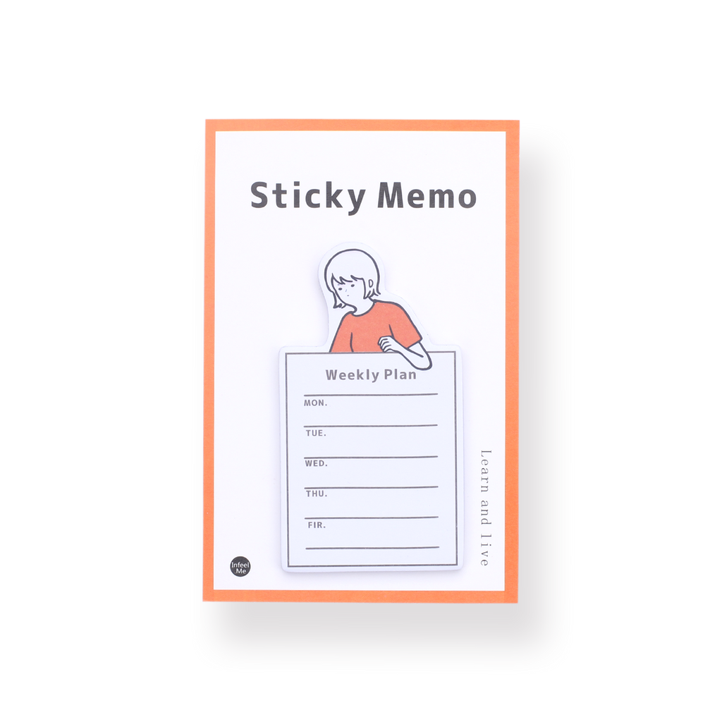Sticky Memo - Weekly Plan - Stationery Pal