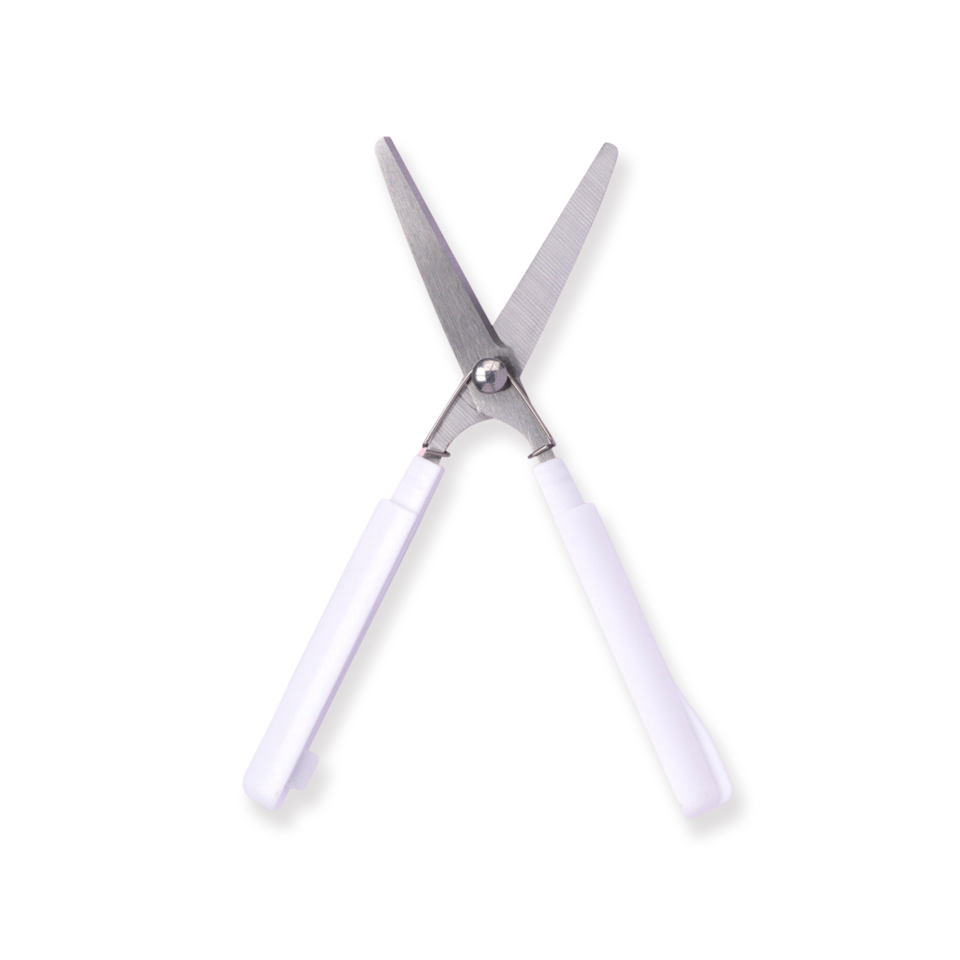 Sun-Star Stickyle Scissors - Compact Type - White - Stationery Pal