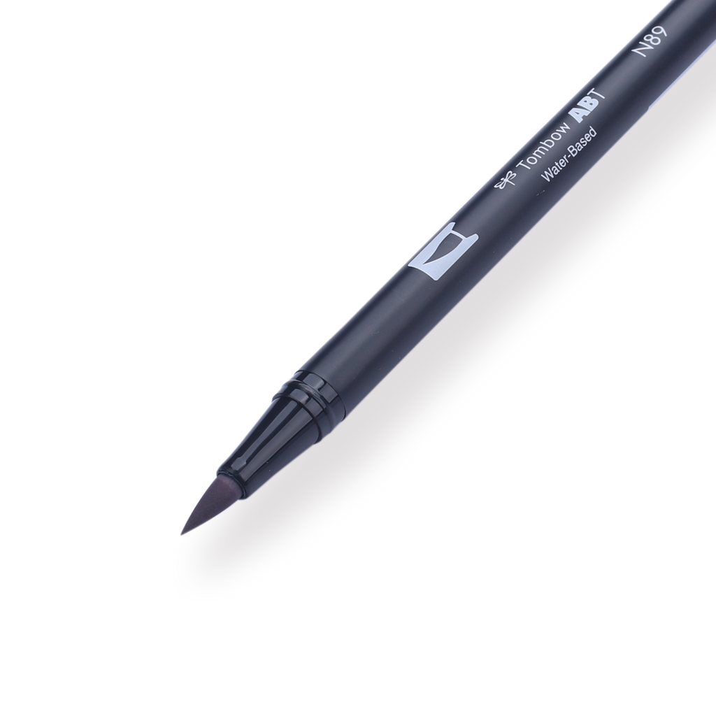 Tombow ABT Dual Brush Pen 10-Pack Set - Grayscale - Stationery Pal
